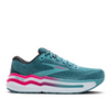 Brooks Ghost Max 2 Women's Running Shoes AW24 Storm Blue/Knockout Pink/Aqua