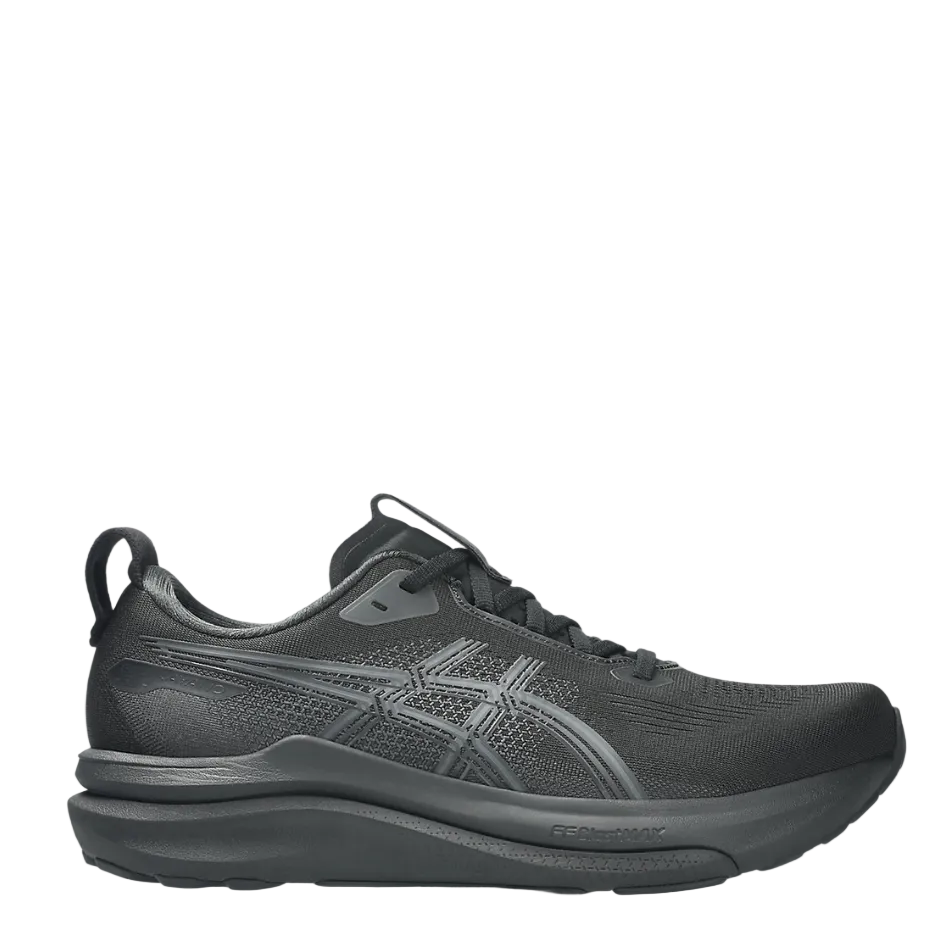 ASICS Men's GEL-KAYANO 33 Wide Fitting (2E) Running Shoes in Black AW26