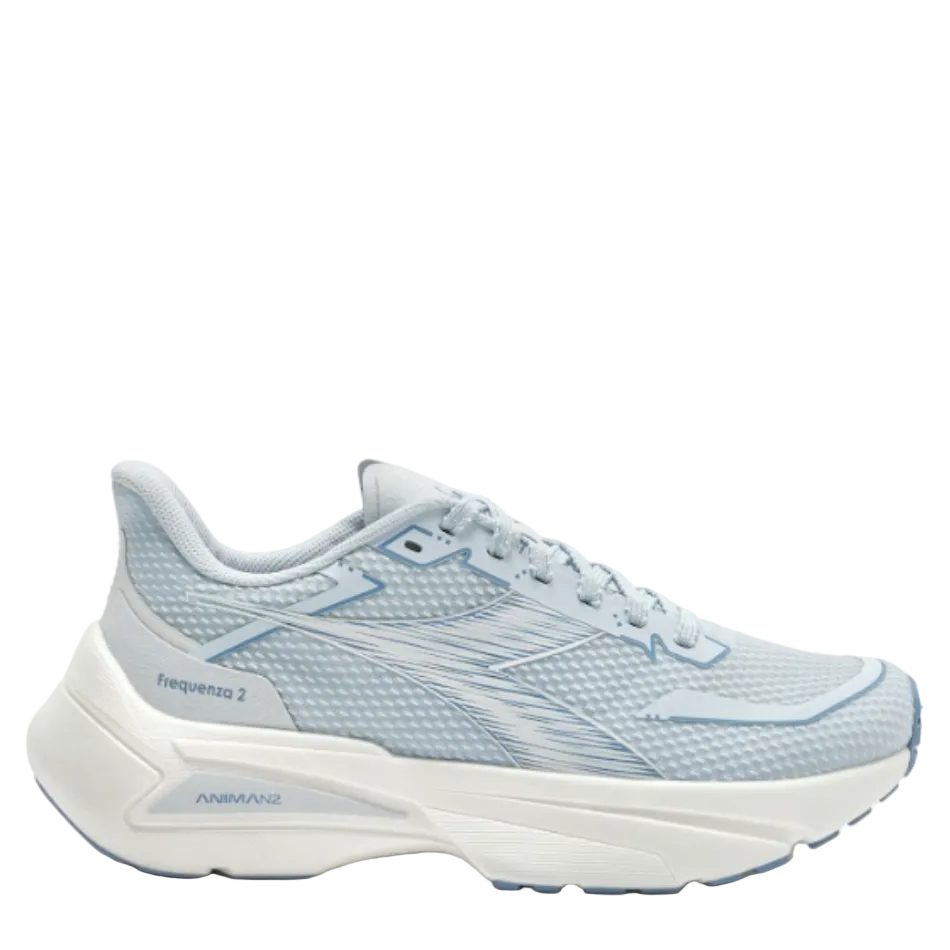 Diadora Women's Frequenza 2 Running Shoes in Country Air/White SS26