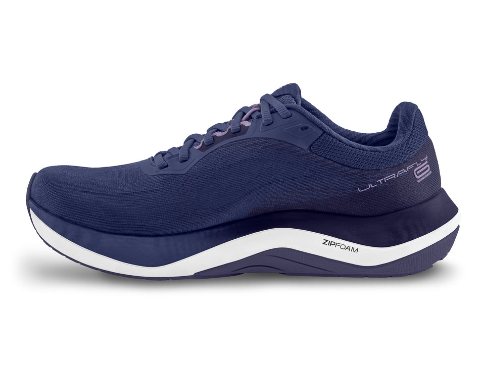 Topo Women's Ultrafly 6 Running Shoes in Purple/White SS26