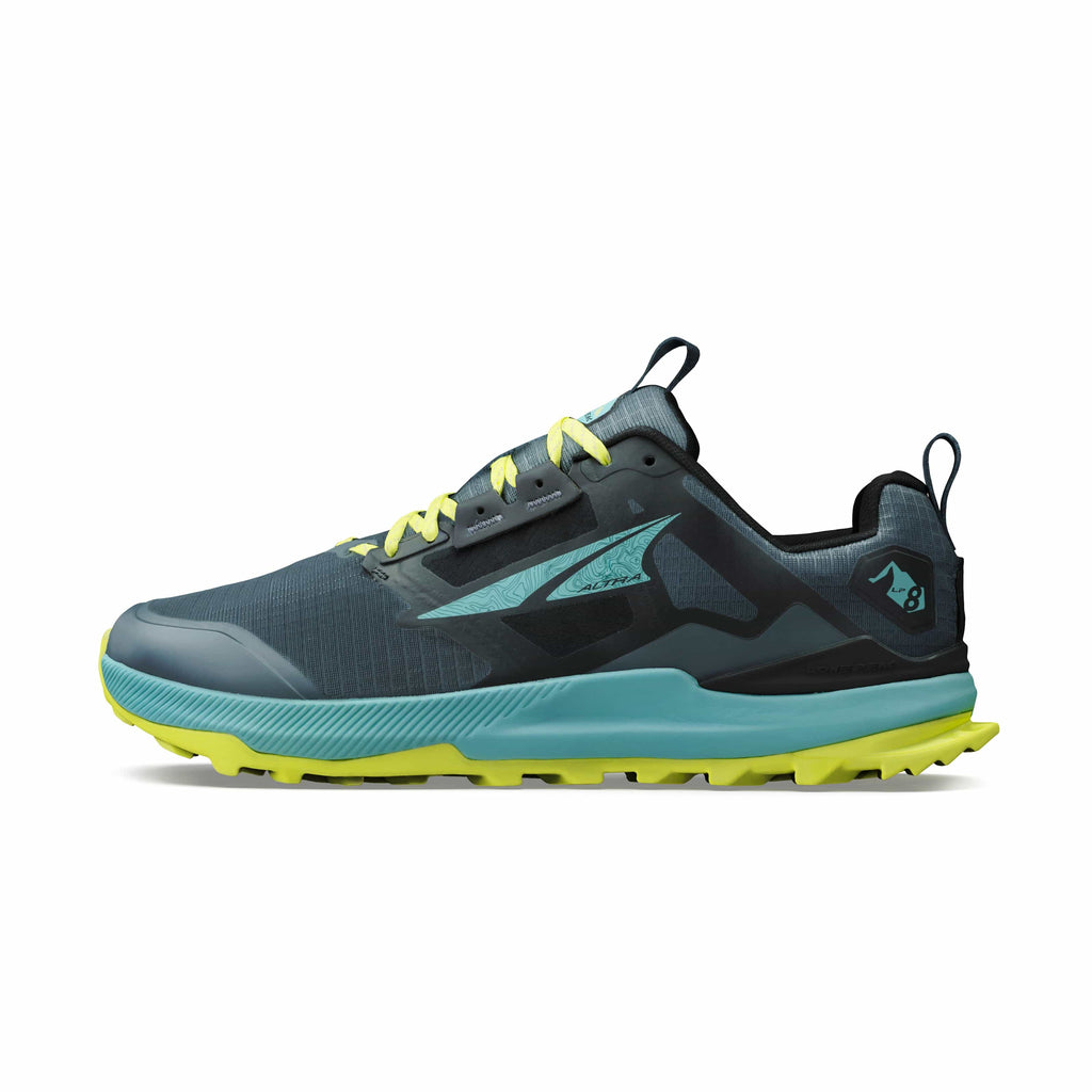 Altra Shoes Altra Lone Peak 8 Men's Running Shoes Black/Green AW24 - Up and Running