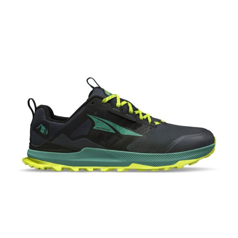 Altra Footwear Altra Lone Peak 8 Men's Trail Shoes SS24 Black/Green - Up and Running