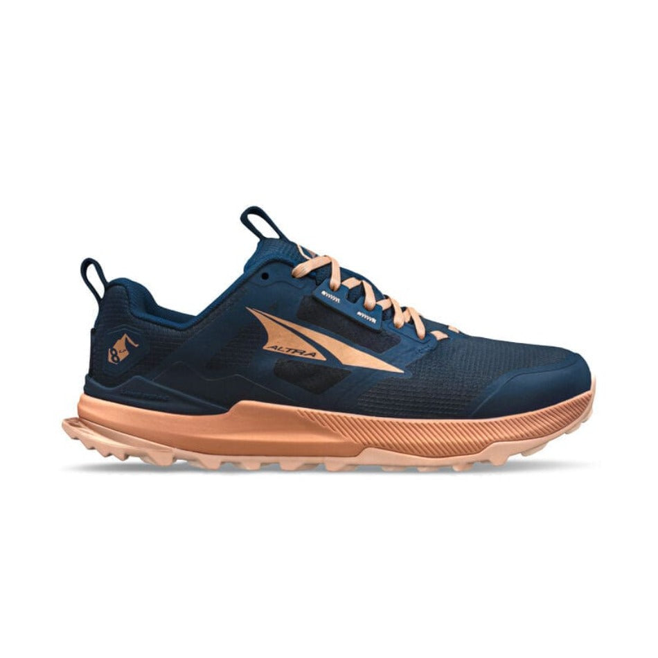 Altra Footwear Altra Lone Peak 8 Women's Trail Shoes SS24 Navy/Coral - Up and Running
