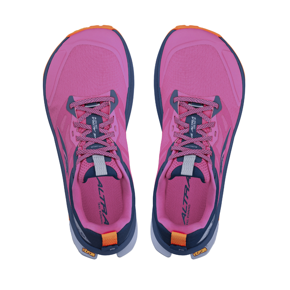 Altra Shoes Altra Women's Lone Peak 9 + Trail Shoes in Purple/Orange SS25 - Up and Running