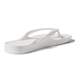 Archies shoes Archies Arch Support Flip Flops in White - Up and Running