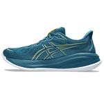 Asics Footwear Asics Cumulus 26 Men's Running Shoes SS24 Evening Teal / Bright Yellow - Up and Running