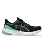 Asics Footwear Asics GT-1000v12 Women's Running Shoes SS24 Black / Mint Tint - Up and Running