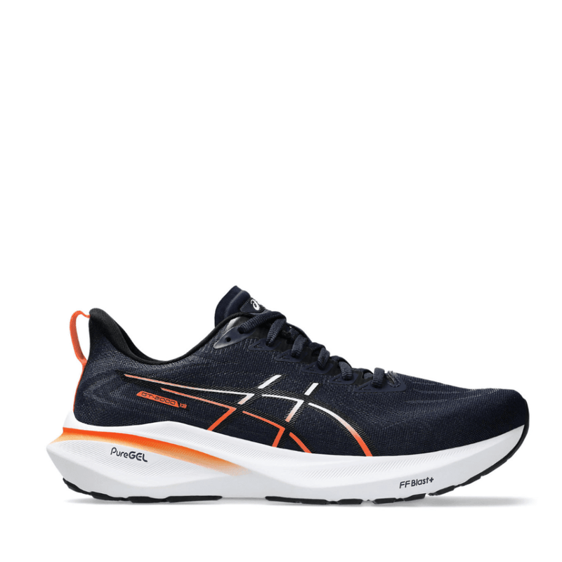 Asics Shoes Asics GT 2000 13 Men's Running Shoes Black/Faded Orange AW24 - Up and Running