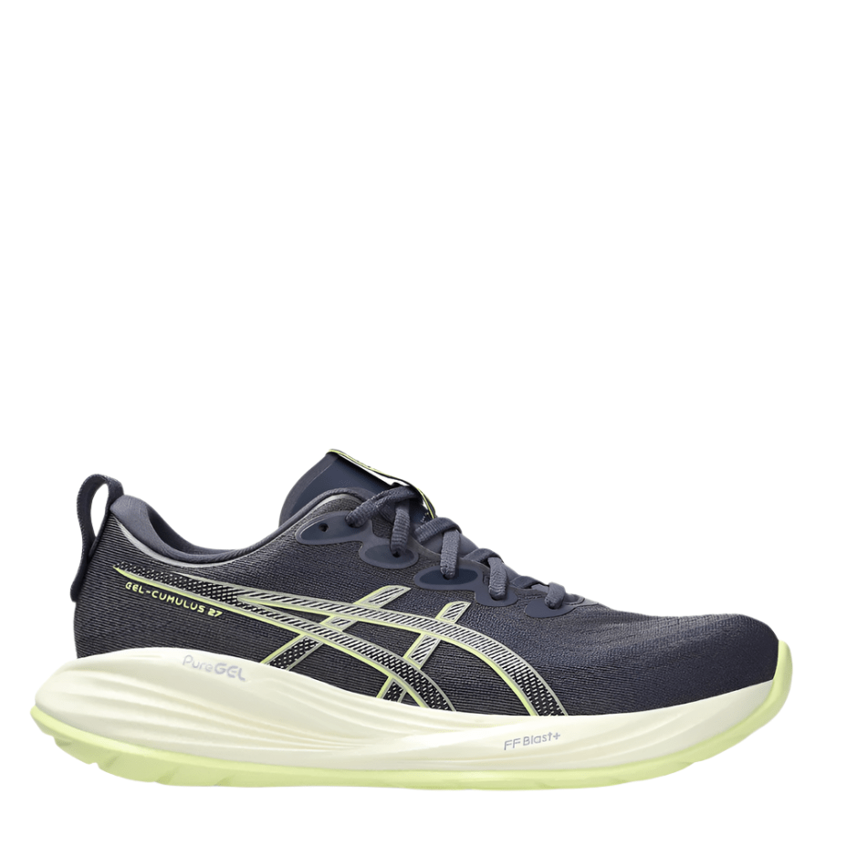 ASICS Shoes ASICS Men's GEL-CUMULUS 27 Running Shoes in Blue/Beige/Green AW25 - Up and Running