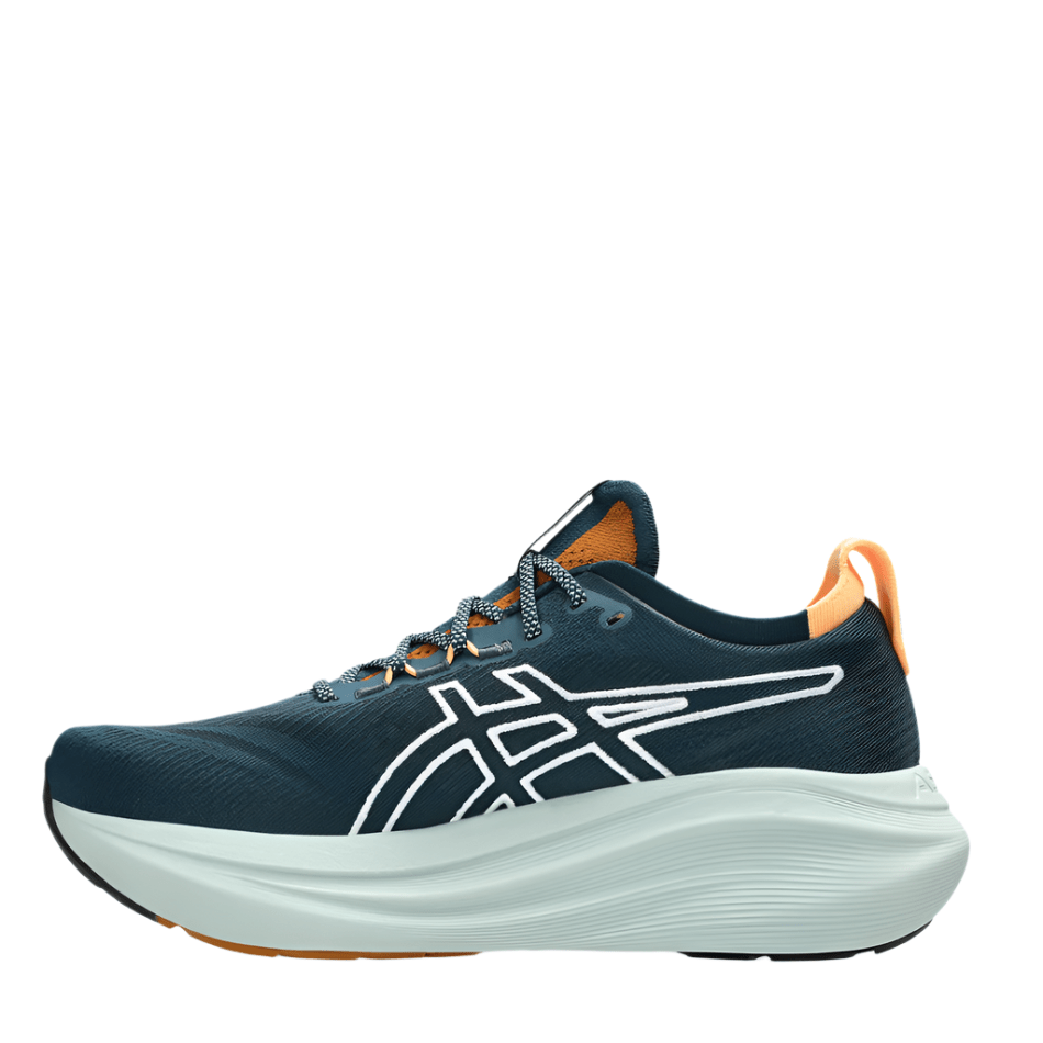 ASICS Shoes ASICS Men's GEL-NIMBUS 27 TR Running Shoes in Nature Bathing/Tranquil Teal AW25 - Up and Running