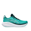 Asics Shoes Asics Men's Nimbus 27 Running Shoes in Wave Teal/Saxon Green SS25 - Up and Running