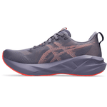 Asics Shoes Asics Men's Novablast 5 Running Shoes in Greyish Purple/Coral Reef SS25 - Up and Running