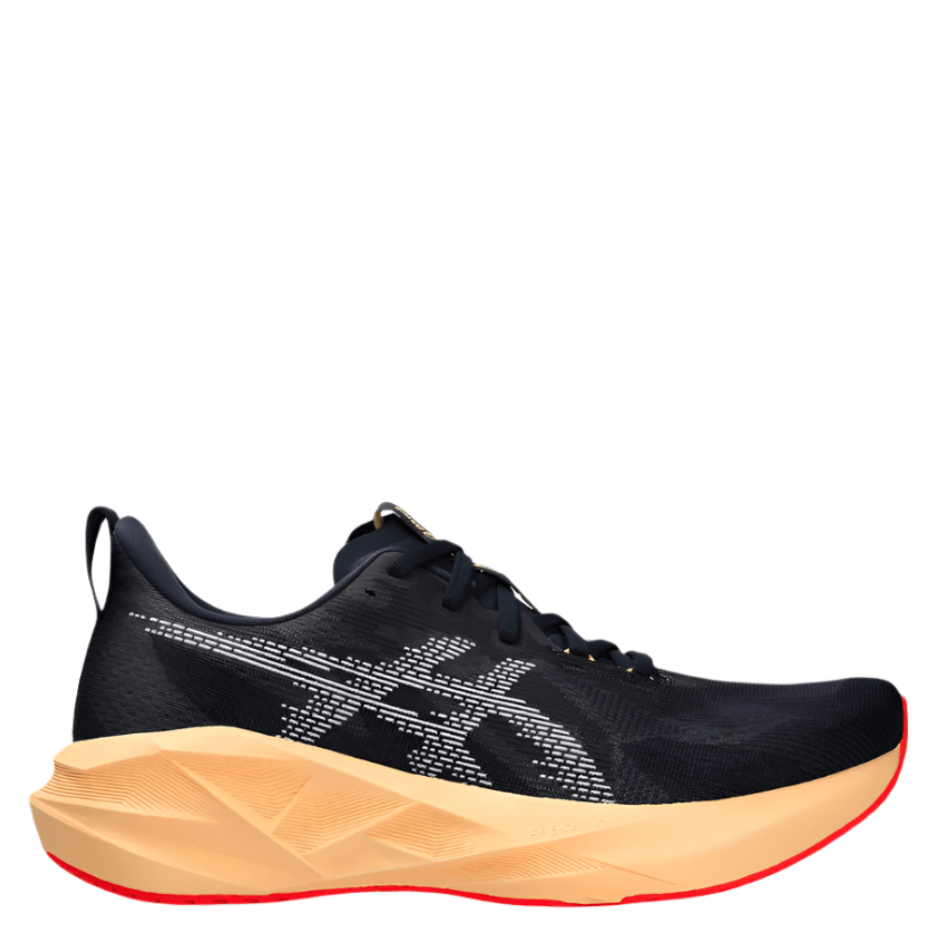 ASICS Men's NOVABLAST 5 Running Shoes in Midnight/Orange Glow AW25
