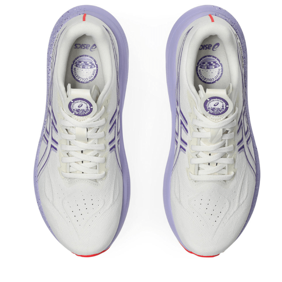 ASICS Shoes ASICS Women's GT-2000 Tokyo Running Shoes in Cream/Edo Purple AW25 - Up and Running