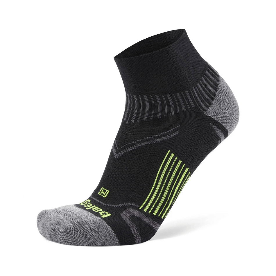 Balega Clothing Balega Enduro Quarter Running Socks in Black - Up and Running