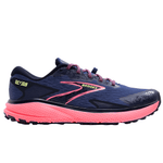 Brooks Shoes Brooks Divide 5 Women's Running Shoes in Grey Blue/Pink/Lime AW24 - Up and Running