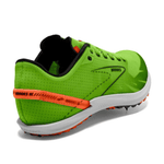 Brooks Shoes Brooks Draft XC Men's Running Shoes Green Gecko/Red Orange/White AW24 - Up and Running