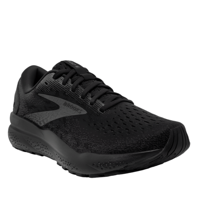 Brooks Shoes Brooks Ghost 16 Men's Running Shoes AW24 Black/Black/Ebony - Up and Running