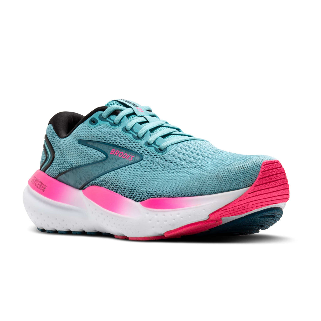 Brooks Footwear Brooks Glycerin 21 Women's Running Shoes AW24 Moroccan Blue/Aqua/Pink - Up and Running