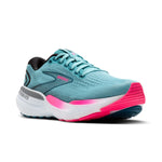 Brooks Footwear Brooks Glycerin GTS 21 Women's Running Shoes AW24 Moroccan Blue/Aqua/Pink - Up and Running