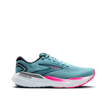 Brooks Shoes Brooks Glycerin GTS 21 Women's Running Shoes AW24 Moroccan Blue/Aqua/Pink - Up and Running