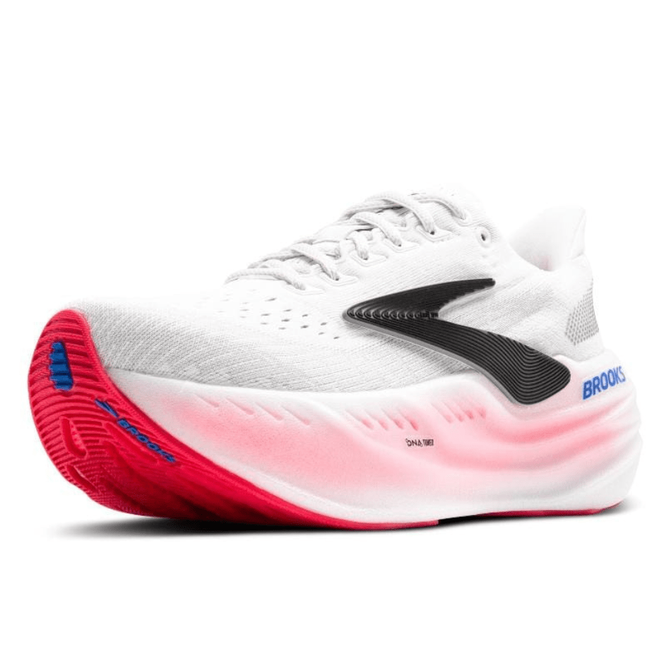 Brooks Glycerin Max Women s Running Shoes in White Black Diva Pink SS25 Running Trainers Clothing and Accessories