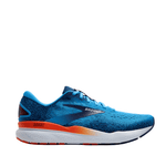 Brooks Shoes Brooks Men's Ghost 16 Running Shoes in Bonnie Blue/Blue Ribbon/Orange SS25 - Up and Running