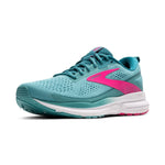 Brooks Shoes Brooks Trace 3 Women's Running Shoes AW24 Aqua/Storm/Pink - Up and Running