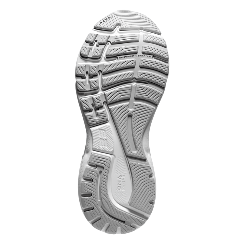 Brooks Shoes 6 Brooks Women's Adrenaline GTS 23 Running Shoes in White/Oyster/Silver - Up and Running