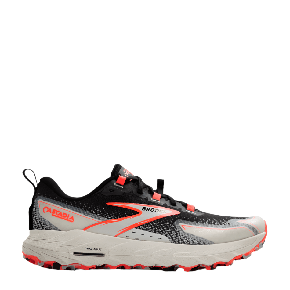 Cascadia 18 Running Shoes Black Blue Wash Flame SS25