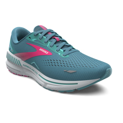 Brooks Adrenaline GTS 23 Women's Running Shoes AW24 Storm Blue/Pink/Aqua