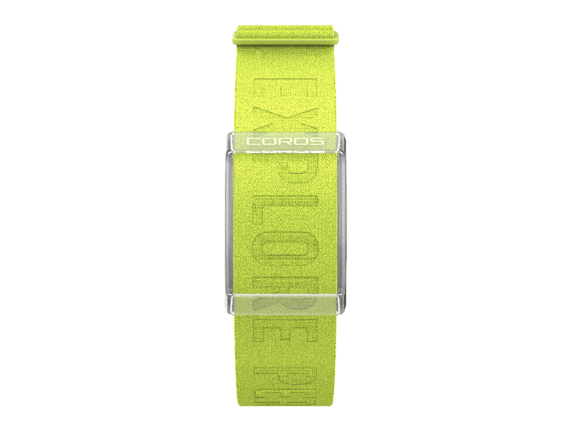 Coros Electronics COROS HEART RATE MONITOR in Lime - Up and Running