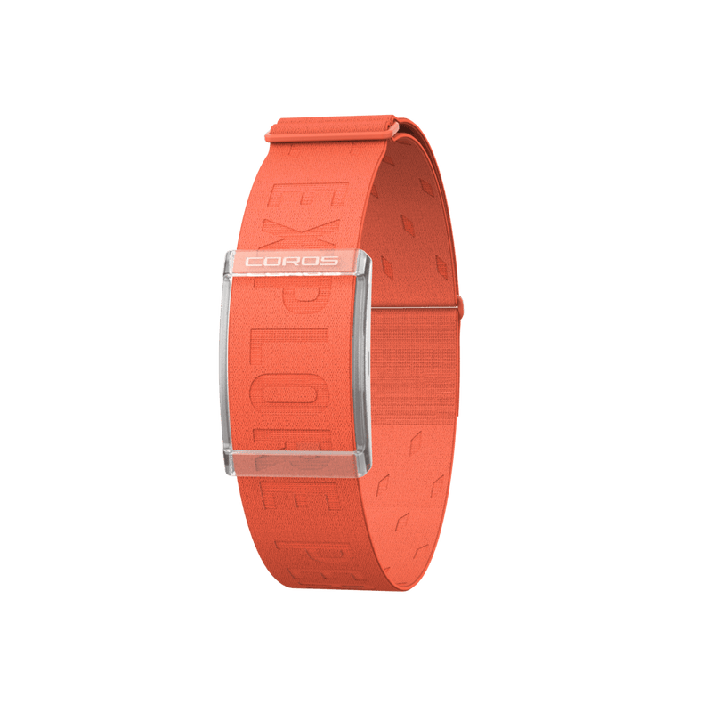 Coros Electronics COROS HEART RATE MONITOR in Orange - Up and Running