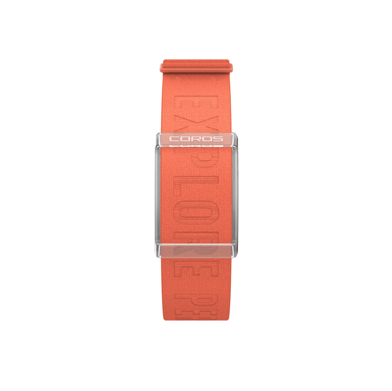 Coros Electronics COROS HEART RATE MONITOR in Orange - Up and Running