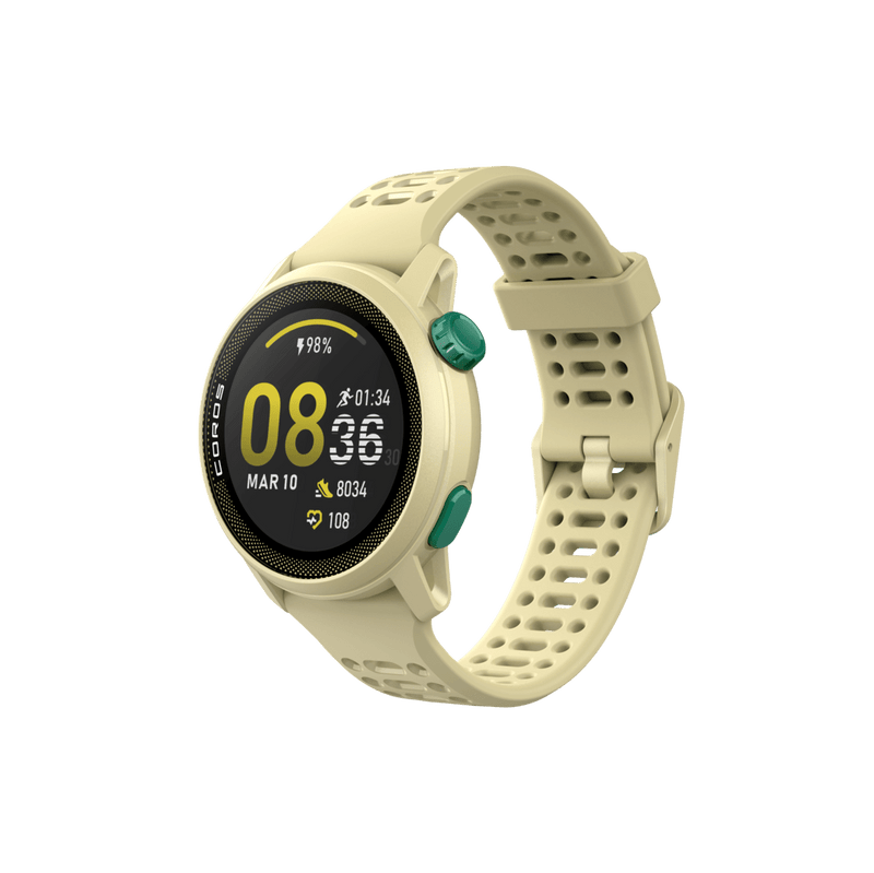 Coros Electronics COROS PACE 3 Premium GPS Sport Watch with Silicone Band in Mist - Up and Running