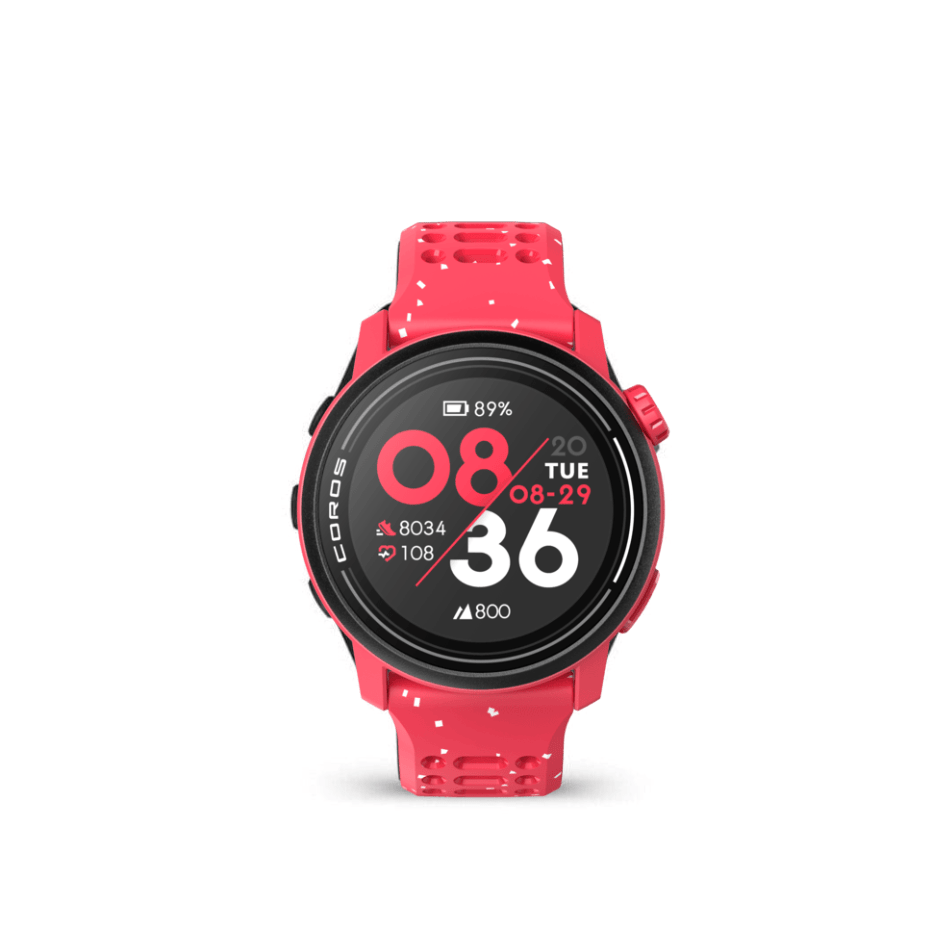 Coros Electronics COROS PACE 3 Premium GPS Sport Watch with Silicone Band in Red - Up and Running