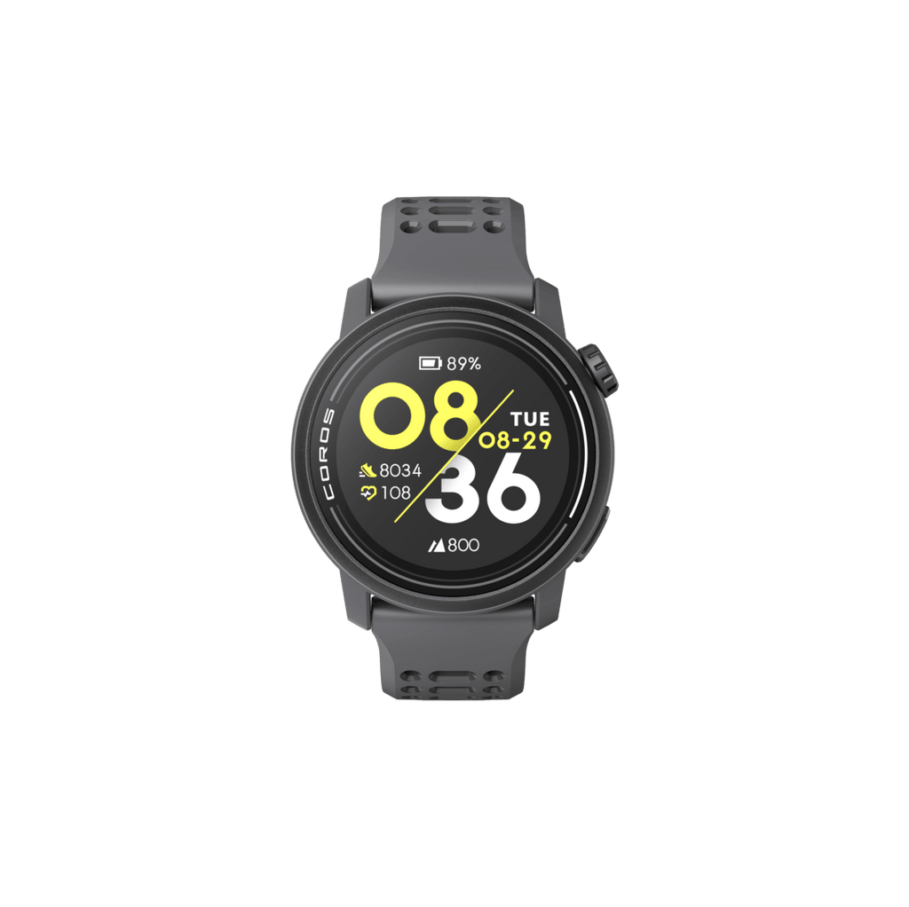 Coros Electronics COROS PACE 3 Premium GPS Sport Watch with Silicone Band in Silicone Black - Up and Running