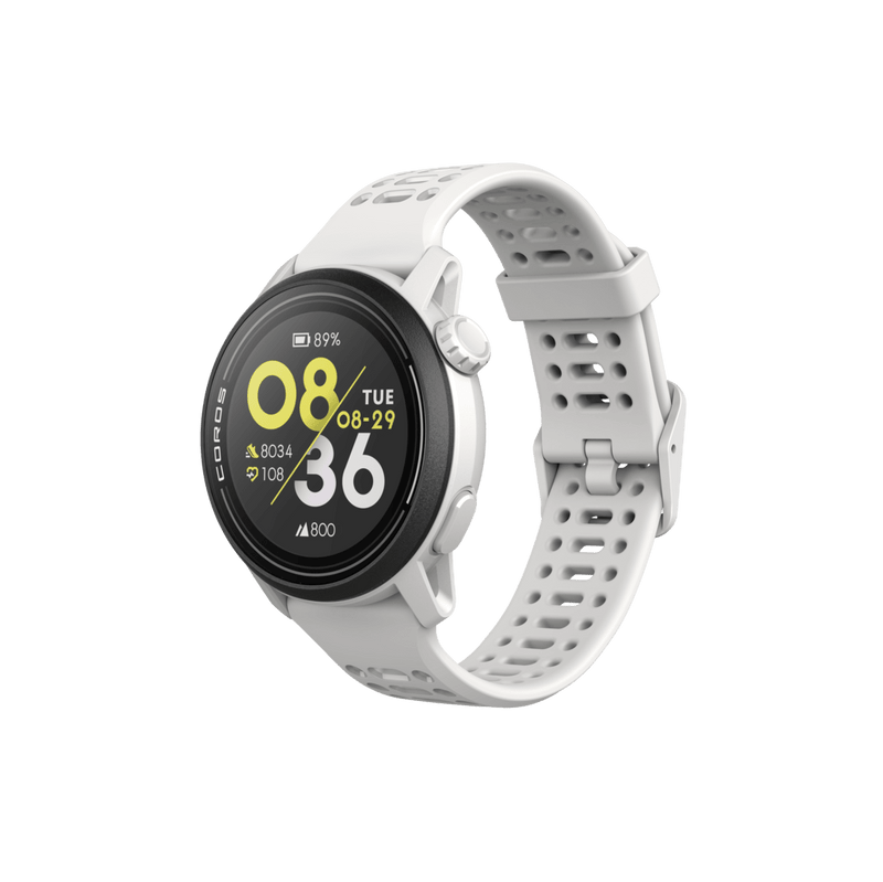 Coros Electronics COROS PACE 3 Premium GPS Sport Watch with Silicone Band in White - Up and Running