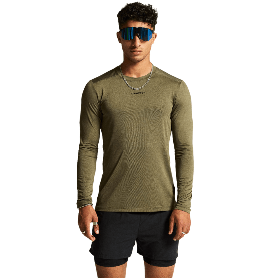 Craft Clothing Craft Men's ADV Essence Long Sleeve Tee 2 in Rift AW24 - Up and Running