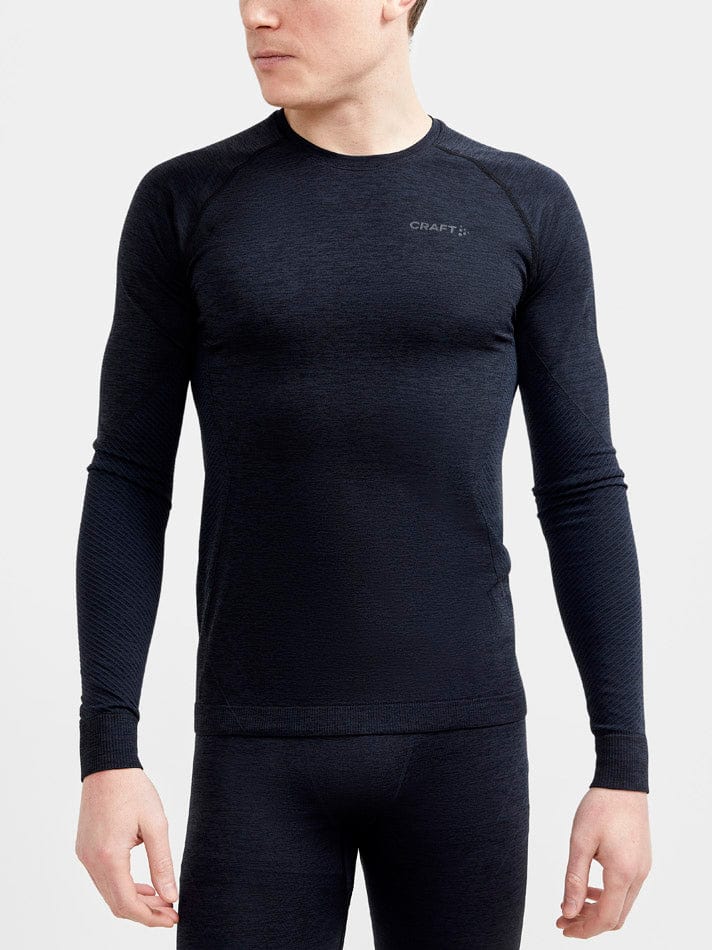 Craft Clothing Craft Men's Core Dry Active Comfort LS Tee Black SS24 - Up and Running