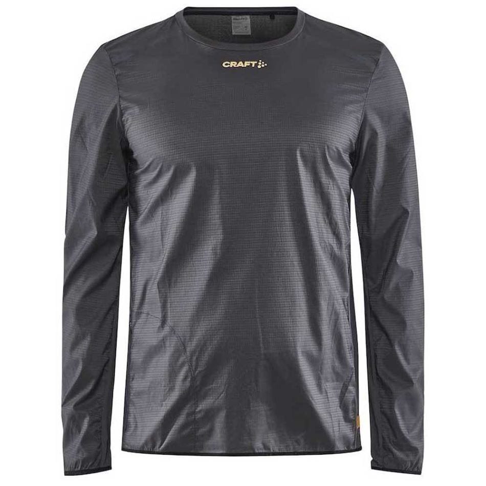 Craft Clothing Craft Men's Hypervent Long Sleeved Wind Top 2 Granite - Up and Running
