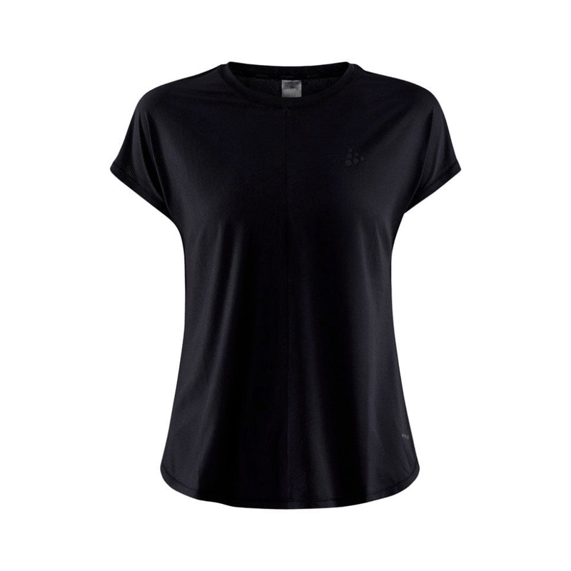 Craft Clothing Craft Women's Core Essence SS Tee Black SS24 - Up and Running