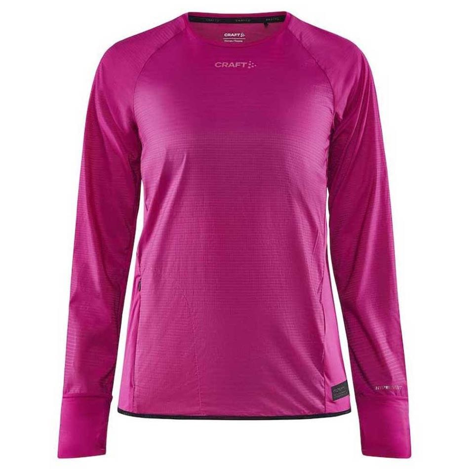 Craft Clothing Craft Women's Hypervent Long Sleeved Wind Top ROXO - Up and Running