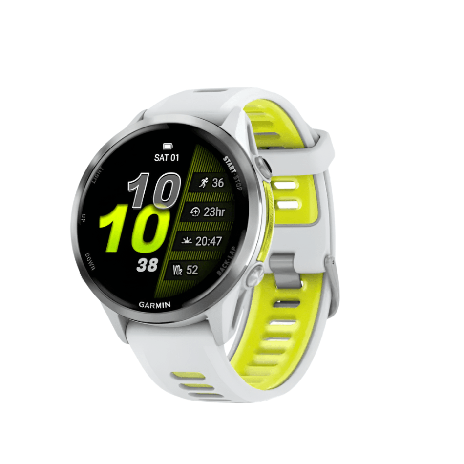 Forerunner 970 GPS Running Watch Whitestone Translucent Amp