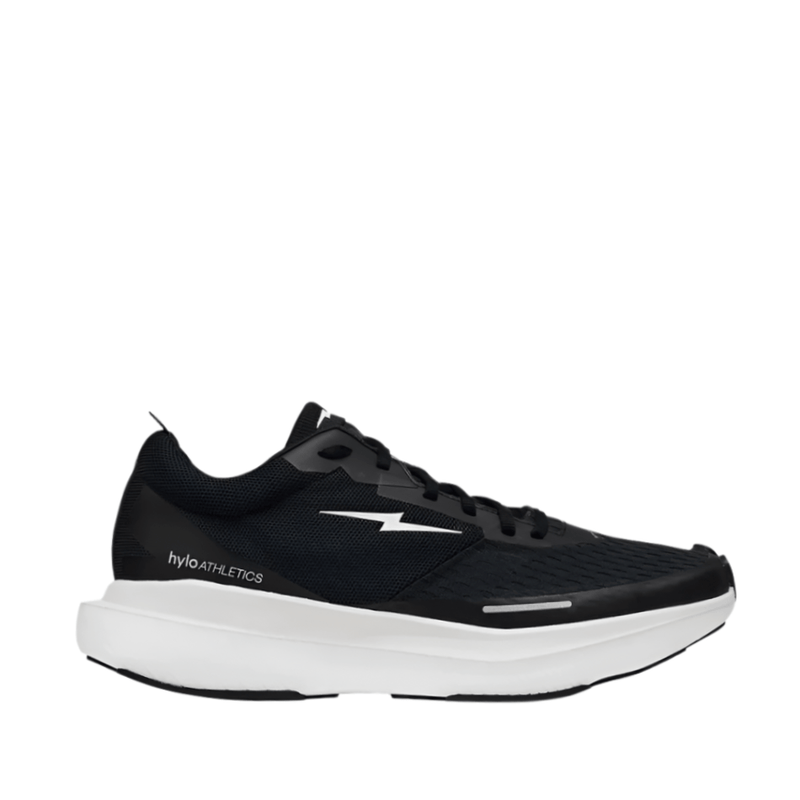 Hylo Shoes Hylo Unisex Impact Running Shoes in Black/White - Up and Running