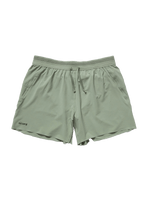 Janji Clothing Janji Men's 5 inch AFO Middle Short in Sage AW24 - Up and Running