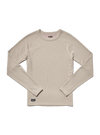 Janji Clothing Janji Men's Waffleloft Long Sleeve in Dune AW24 - Up and Running