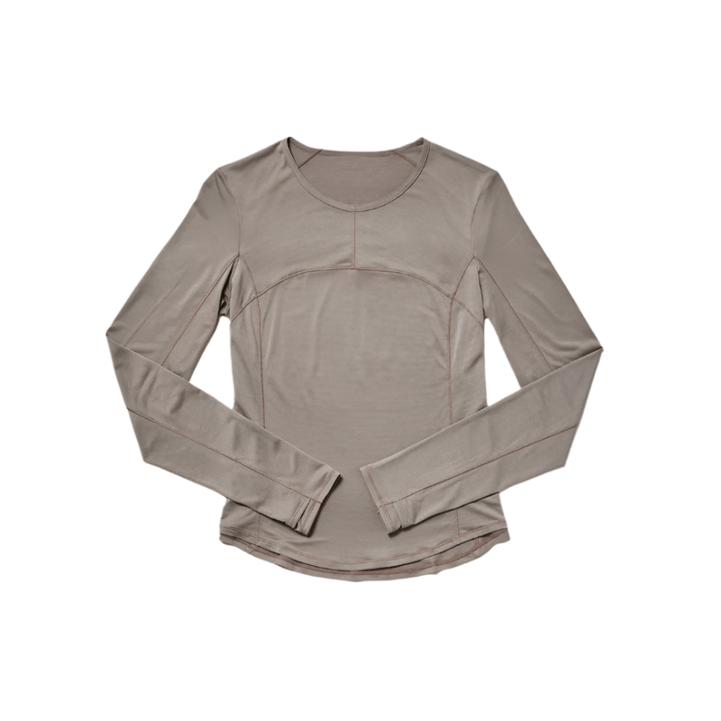 Janji Clothing Janji Women's Run All Day Long Sleeve in Silt AW24 - Up and Running