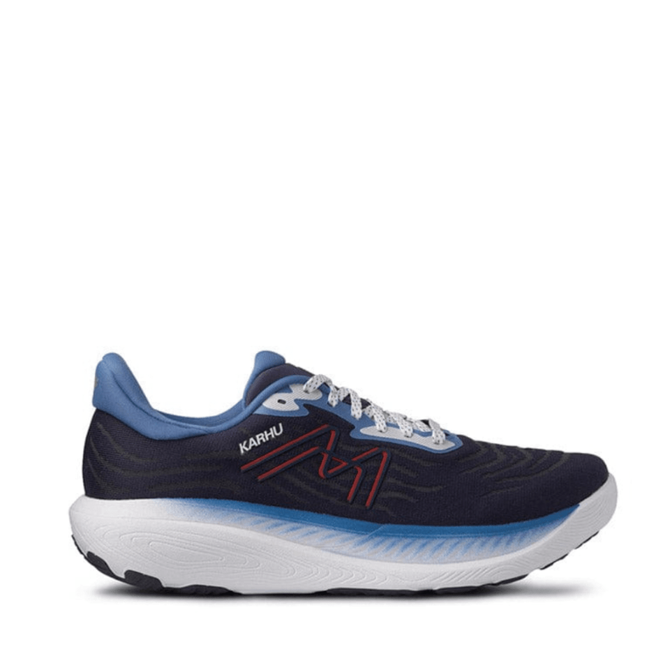 Karhu Shoes Karhu Ikoni 3.0 Men's Running Shoes Mood Indigo/Fiery Red AW24 - Up and Running