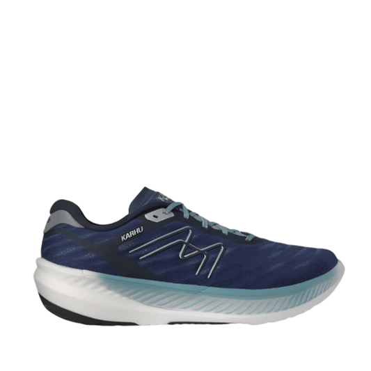 Karhu Shoes Karhu Men's Fusion 4.0 Running Shoes in Mood Indigo/Stone Blue SS25 - Up and Running